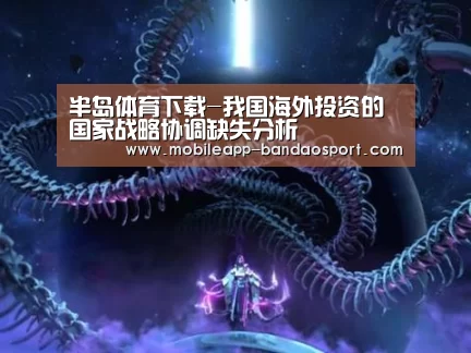 半岛体育下载-我国海外投资的国家战略协调缺失分析(图2) 半岛体育下载