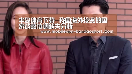 半岛体育下载-我国海外投资的国家战略协调缺失分析(图3) 半岛体育下载